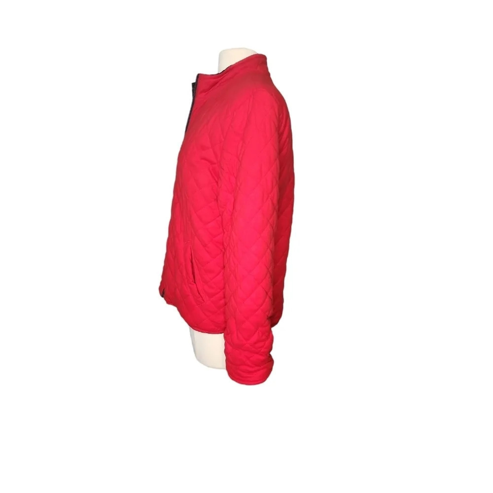 Vintage Chico's Celastrus Reversible Jacket Chico Size 1 Red Black - Picture 6 of 16